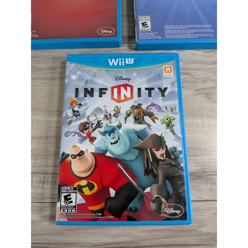 Disney Infinity Game Only For Wii Lot Of 3 Video Games
